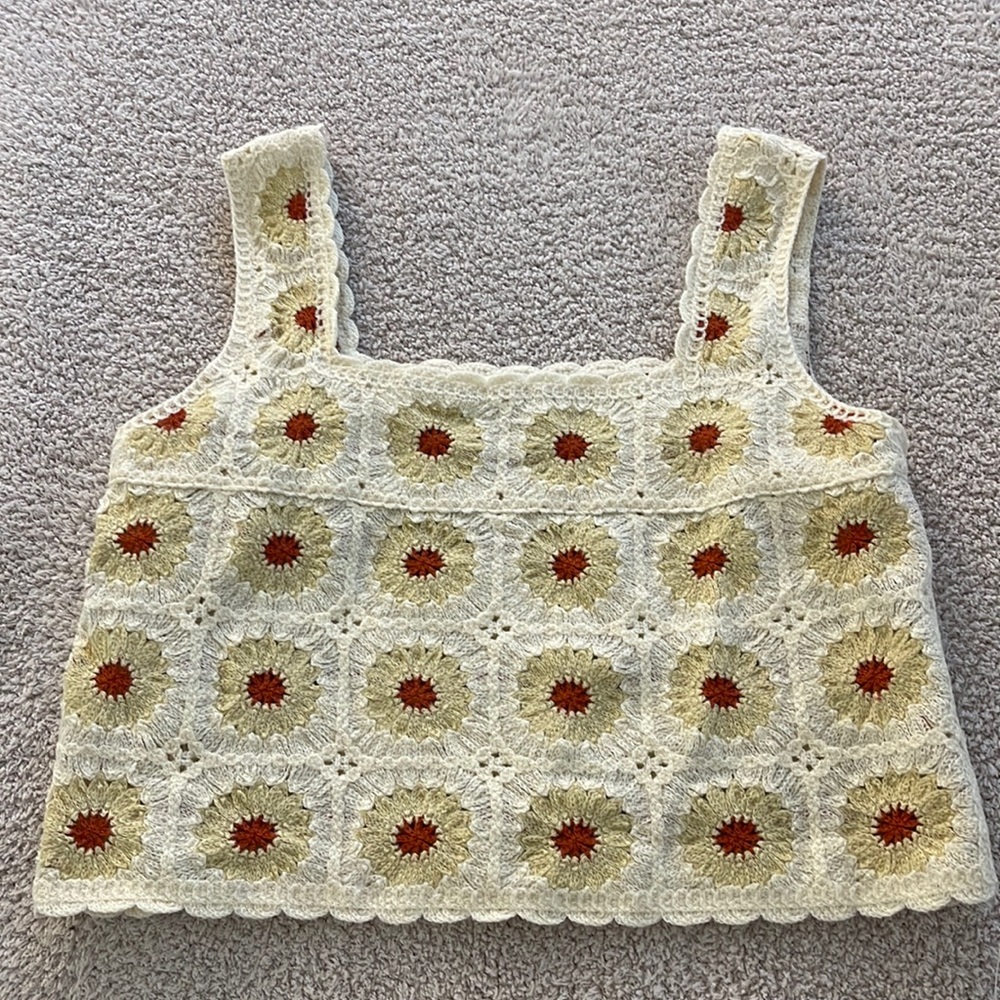 Crochet tank top